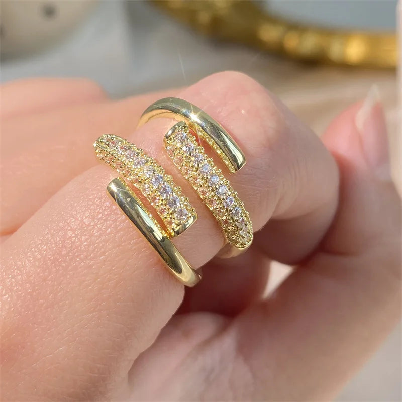 UILZ Bague réglable pour femme