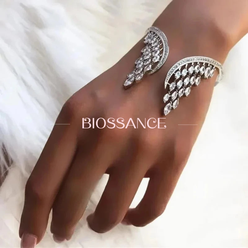 BIOSSANCE Ensemble de bagues et bracelets en zircon incrusté