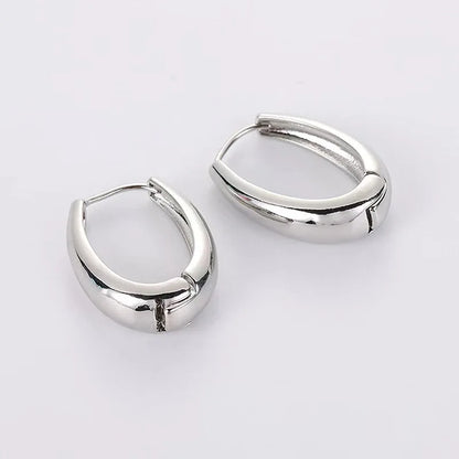 2PC Simple and Fashionable U-shaped Earrings Exquisite Women's Daily Leisure Party Earrings Outdoor Festival Gifts-030