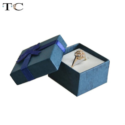 Jewelry Organizer Storage Gift Box Necklace Earrings Ring Box Paper Jewellry Packaging Container